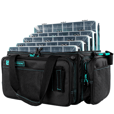 Evolution Outdoor Horizontal 3700 Drift Series Tackle Bags - Seafoam